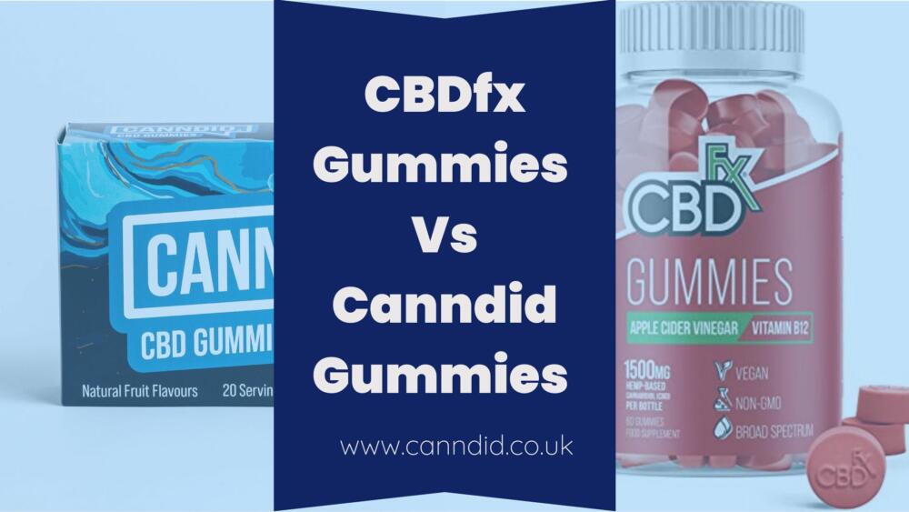 CBDFX Gummies vs Canndid Gummies Review, Discount Code - Canndid CBD